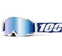 100% ARmatic Gafas de motocross, azul/blanco