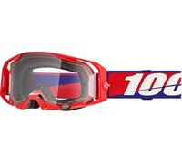 100% Armatic - Gafas de seguridad, lente transparente, talla única