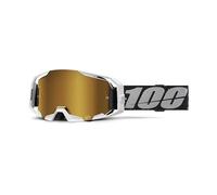 100% ARmatic Goggles RapidRacer / Mirror Gold Lens Clothing NUEVO