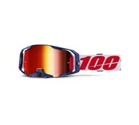 100% ARmatic Goggles Mach Z / Mirror Red Lens Clothing NUEVO