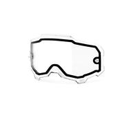100% ARMEGA Dual Pane Lens Accesorios Deportivos, Adulto Unisex, Transparente (Clear), Talla Única