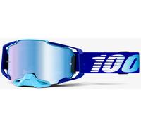 100% Armega Essential Chrome Gafas de motocross, Azul