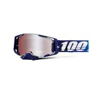 100% Armega Goggle Novel / HiPER Mirror Silver Flash Lens