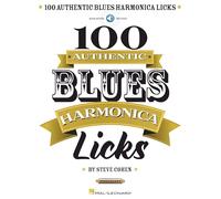 100 Authentic Blues Harmonica Licks Harmonica + acceso de audio en linea