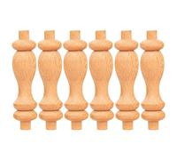 100 balaustres de madera sin hed de 6,9 cm Detive European il para escaleras, carpintería, manualidades, perfecto para proyectos de mejora del hogar