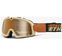 100% Barstow State Of Ethos Gafas de motocross, negro-marrón para Hombres