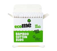 100 bastoncillos de algodón de bambú | Bastoncillos de algodón | Bastoncillos de algodón para orejas | Qtips | Hisopos de algodón