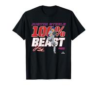 100% Beast Justin Steele Chicago Baseball MLBPA Camiseta