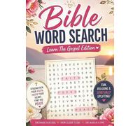 100 Bible Word Search Devotional: A Journey Through the Life of Christ in All Four Gospels