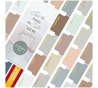 100 Bohemio Etiquetas Para La Biblia Católica En Español - Accesorios Para El Bíblico De La Santa Biblia - Dorado Etiquetas De La Biblia Para Mujeres Y Hombres, Accesorios Para La Biblia