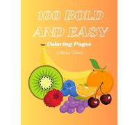 100 Bold and Easy Food Coloring Pages