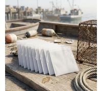 100 bolsas de cebo de cangrejo de malla de nailon para pesca de cangrejos de agua salada, langosta, pesca de camarones y cangrejos