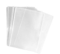 100 bolsas de celofán planas transparentes de 11 x 14 pulgadas, bolsas de celofán de polietileno para envolver regalos, fiestas, muestras de boda, aperitivos