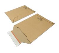 100 sobres cartón 175 x 250 mm DIN A5 marrón | sobres | embalaje | cartón | autoadhesivo. Envolvente, sobre postal, sobre de envío