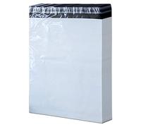 100 bolsas de envío prémium - Tamaño: 320 x 420 mm + 50 mm - DIN A3 - Color: Blanco - Grosor: 65 my - extremadamente resistente y opaca - Autoadhesivos - Bolsas de envío COEX