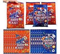 100 bolsas de fiesta de guerra de dardos, bolsas de fiesta de cumpleaños, bolsas de regalo de guerra de dardos, bolsas de plástico, bolsas de caramelos para pistola de dardos, temática de guerra,