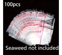 100 bolsas para empaquetar sushi - Envoltorios triangulares de capa para bolas de arroz con bolsas para onigiri de - ¡Mantén y el sabor de !