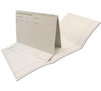 100 bolsas sostenibles para registros de pacientes, para médicos, prácticas, fisioterapia, DIN A5+, 190 g/m², reciclaje, color: blanco, en una práctica caja