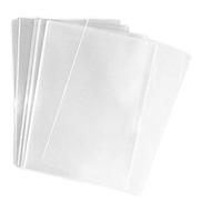 100 bolsas transparentes planas de celofán para golosinas, bolsas de embalaje para cumpleaños, bodas, fiestas, panaderías, dulces, chocolate, jabón (7.8 x 12)