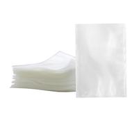 100 bolsas transparentes selladoras al vacío, nailon WINCUR y polietileno de grado comercial, bolsas de comida con sellado al vacío, ahorro de alimentos, sellar una comida, NutriChef, sin BPA, ideal