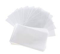 100 bolsitas transparentes resellables de 15 x 20 + 3 cm con solapa adhesiva para bomboneras