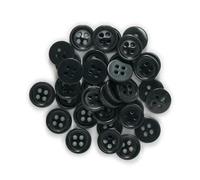 100 botones clásicos de resina de 4 agujeros para coser, scrapbooking, ropa, manualidades, accesorios hechos a mano, tarjetas, decoración, 10-15 mm (C-10 mm)