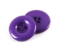 100 botones de abrigo DIY, color sólido, redondos, grandes, de resina con 4 agujeros, adecuados para decoración de ropa.,mi,23 mm
