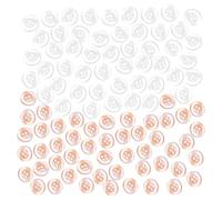 100 Botones de Resina para Camisa y Cardigan - Nácar, Redondos, Cuatro Agujeros - Costura y Decoración de Manualidades