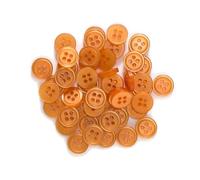 100 botones de resina perlada de 4 agujeros, adecuados para costura, manualidades caseras y accesorios hechos a mano.,J,12,5 mm