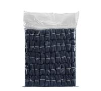 100 bragas de depilación desechables para spa, bikini, tangas enceradas, color marrón, ropa interior para mujer (negro)