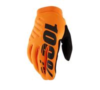 100% Brisker Cold Weather Glove Fluo Orange L