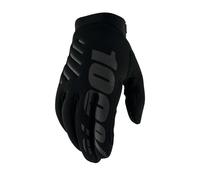 100% Brisker Cold Weather Youth Glove Black / Grey S