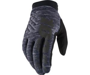 100% Brisker MX Guantes, moteado de gris, Talla 2XL