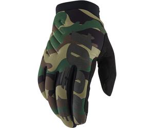 100% Brisker MX Guantes, verde-multicolor, tamaño 2XL para Hombres
