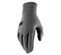 100% Brisker Xtreme Guantes Invierno MX MTB Frío Clima Térmico Negro Gris
