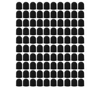 100 cabezales de repuesto para lápices de silicona capacitivos, alta sensibilidad para dibujar notas, puntas de silicona para bolígrafos