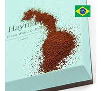 100% Café Fazenda Sao Paulo de Brasil - Café tostado y molido - Nivel de tueste: medio | 1x paquete con 454g/16oz