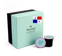 100% Café Geisha de Panamá recién tostado, en cápsulas compatibles con Keurig K-Cup - Preciosa caja con 18 cápsulas!