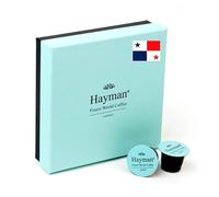 100% Café Geisha de Panamá recién tostado, en cápsulas compatibles con máquinas Nespresso Original Line - Preciosa caja con 20 cápsulas!