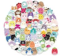 100 calcomanías de animales de la serie linda para laptop, calcomanías de vinilo Kawaii para botella de agua, motocicleta, bicicleta, monopatín, equipaje, decoración de teléfono, calcomanías mixtas de