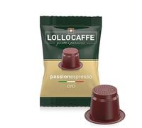 100 Cápsulas Café Lollo Caffè Pasión Nespresso Oro Compatibles Nespresso