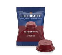 100 Cápsulas Café Lollo PassioneMio Clásica Compatibles Lavazza A Modo Mio