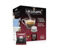100 Cápsulas Cafè - Nero - Comè. Lavazza Espresso Point - Lollo Caffè