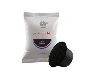 100 Cápsulas Cafè - Nero - Comp. Lavazza Blue - Lollo Caffè