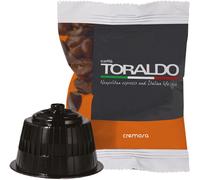 100 Cápsulas Compatibles Nescafe Dolce Gusto Caffè Toraldo Crema Intenso Firmeza
