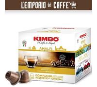 100 Cápsulas Compatibles Nespresso Café Kimbo Amalfi Delicado 100% Arábica