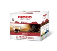 100 Cápsulas Compatibles Nespresso Café Kimbo Mezcla Pompei Fuerte Y Decidida