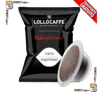 100 Cápsulas De Café Lollo Mezcla Negra Compatibles Con Bialetti Gratis