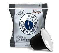Caffè Borbone Respresso, Mezcla de Café Negra - 100 Cápsulas - Compatibles con Máquinas de Café Nespresso para uso doméstico