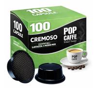 100 Cápsulas Pop Caffe 'e-mio mezcla 2 cremoso COMPATIBLES a modo mio
